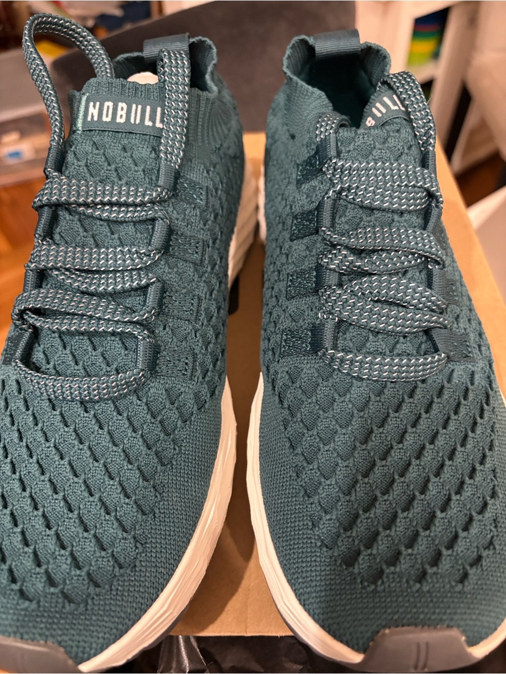 NOBULL Allday Knit Dark Teal Unisex, New in Box